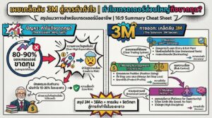 เผยเคล็ดลับ 3M สู่การทำกำไร | ทำไมเทรดเดอร์ส่วนใหญ่ถึงขาดทุน?
