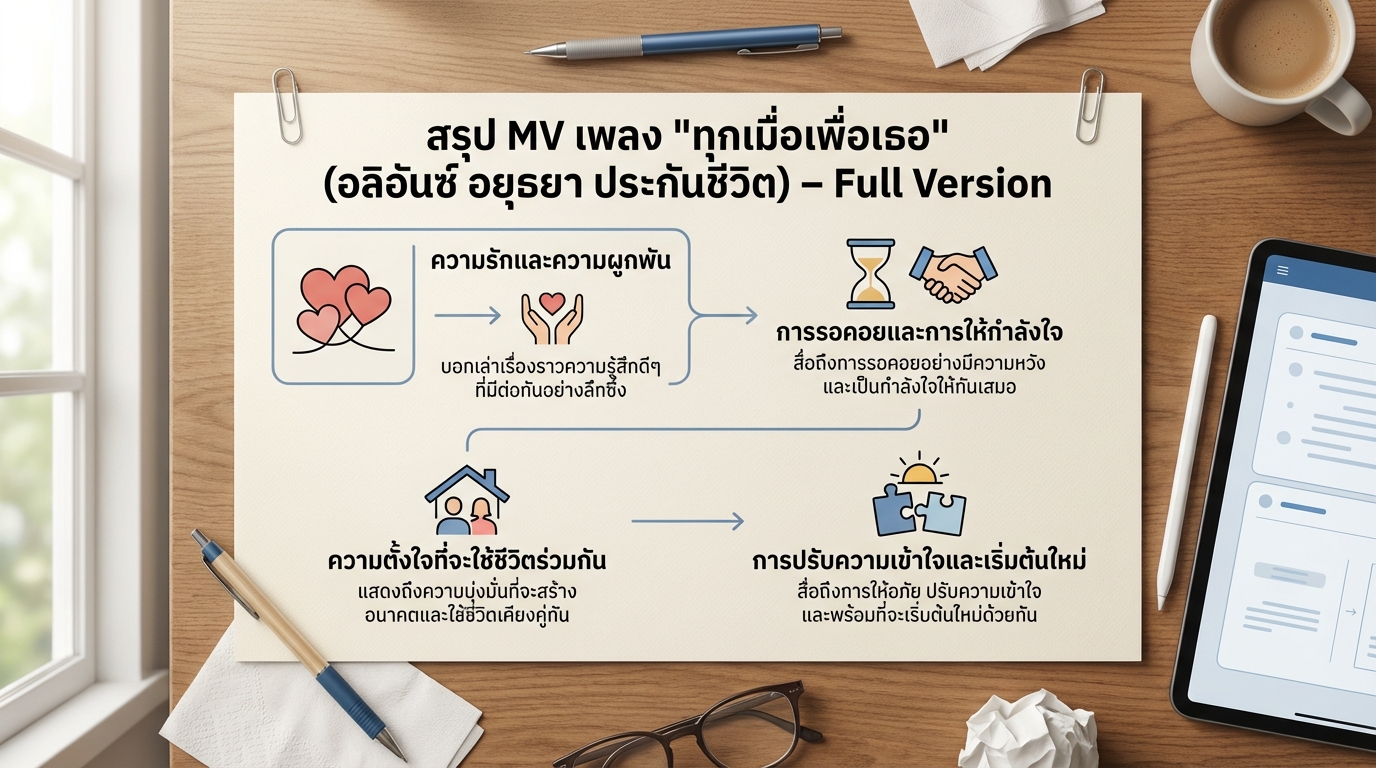Interactive MV เพลงทุกเมื่อเพื่อเธอ: เรื่องราวความรักจาก อลิอันซ์ อยุธยา