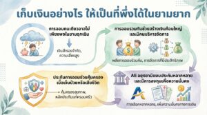 เก็บเงินอย่างไร ให้เป็นที่พึ่งได้ในยามยาก: แนวทางและทางเลือก