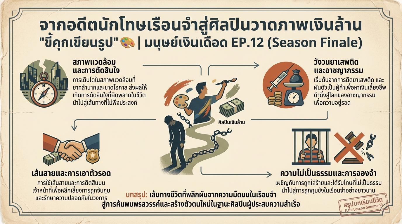 จากนักโทษสู่ศิลปินเงินล้าน: เรื่องราว ‘ขี้คุกเขียนรูป’