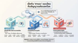 เช็ก "ตาแฉะ" สัญญาณเตือนโรค: ภูมิแพ้ หวัด ตาแดง และอื่นๆ