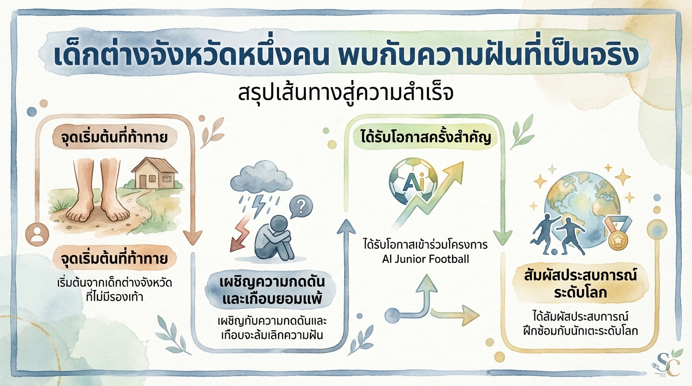 เด็กต่างจังหวัดหนึ่งคน พบความฝันเป็นจริง: เส้นทางสู่บาเยิร์น มิวนิค