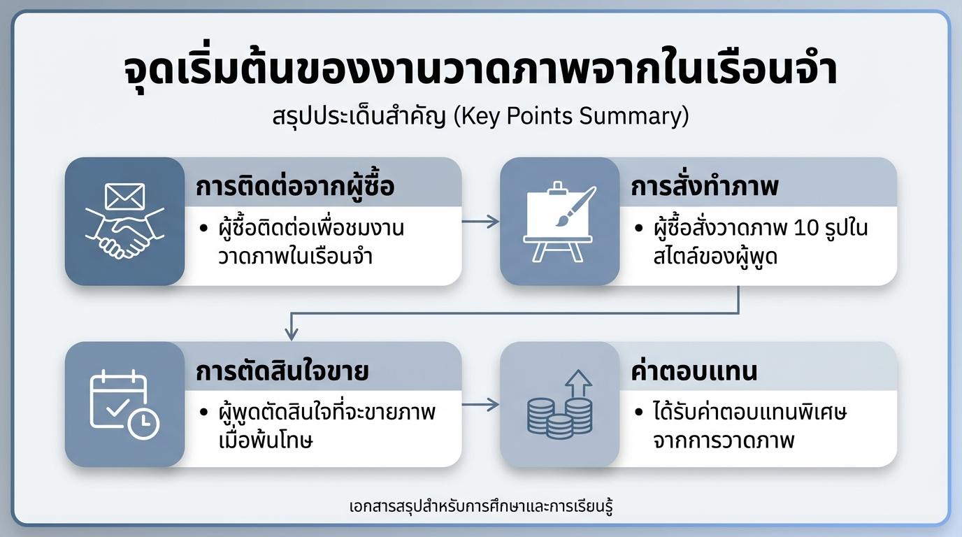 จุดเริ่มต้นของงานวาดภาพจากในเรือนจำ | มนุษย์เงินเดือด Short