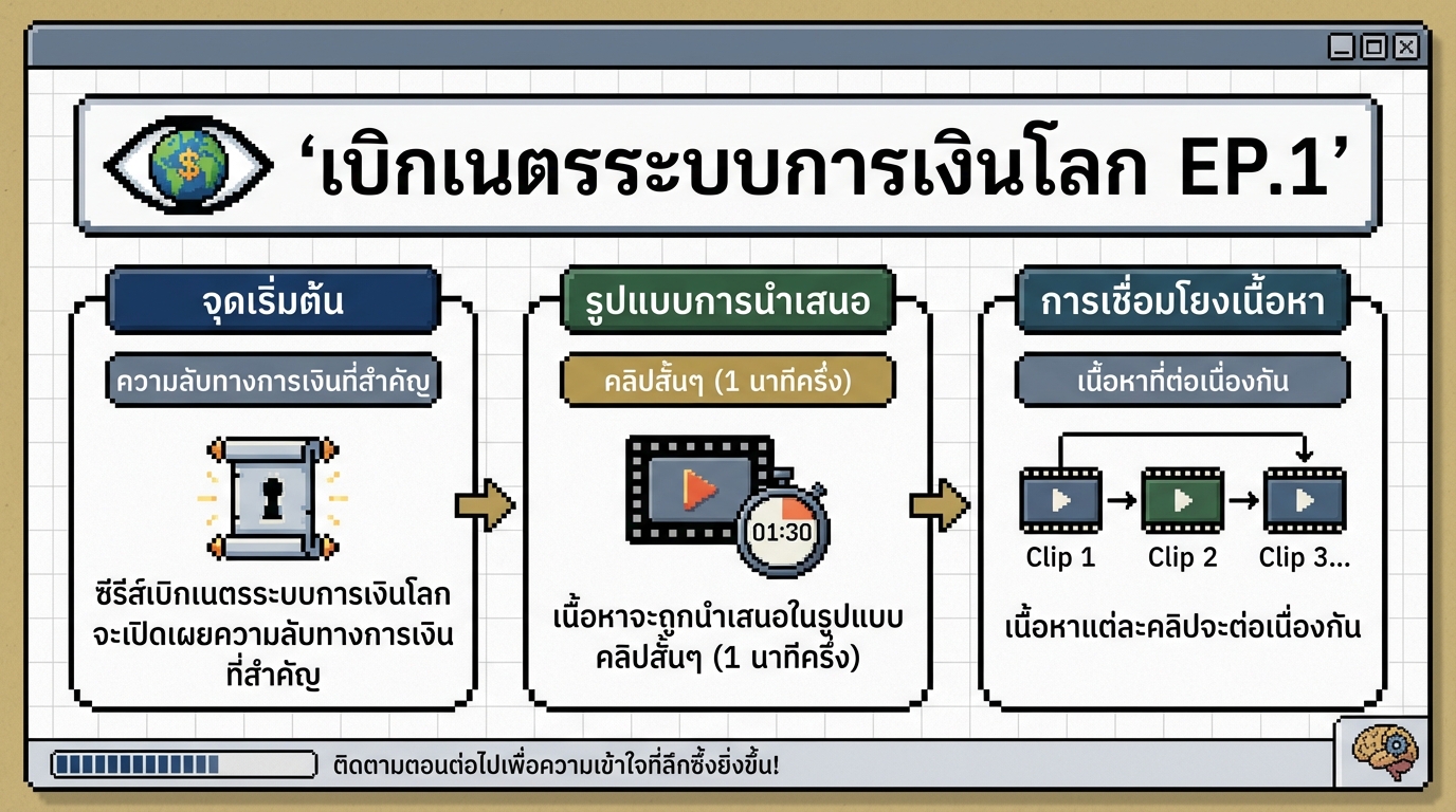 เบิกเนตรระบบการเงินโลก EP.1: เปิดโลกความลับทางการเงินที่ไม่เคยมีใครบอก