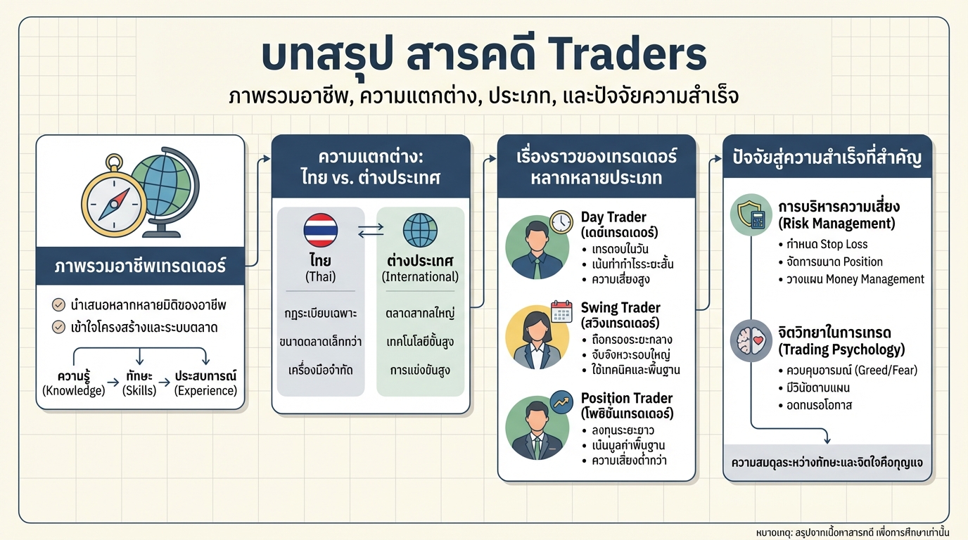 บทสรุป สารคดี traders: เจาะลึกโลกการเทรดจาก BBC