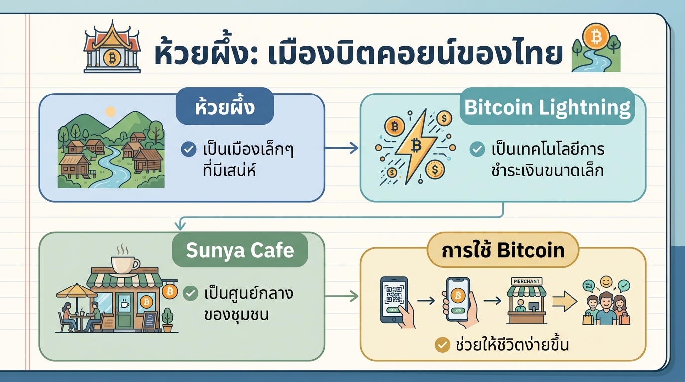 Thailand Has Bitcoin City: Huai Phueng เมืองแห่งอนาคตทางการเงิน