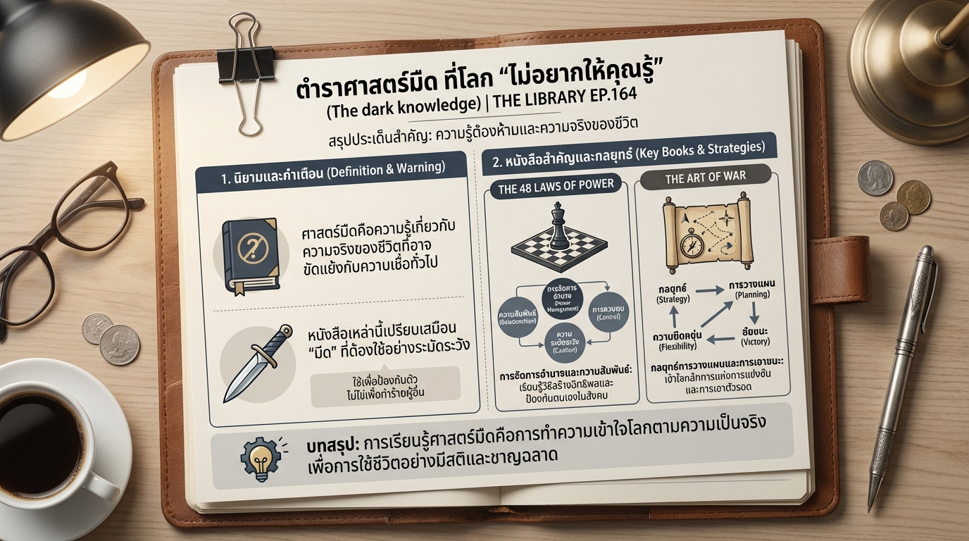 ตำราศาสตร์มืด ที่โลก “ไม่อยากให้คุณรู้” | THE LIBRARY EP.164