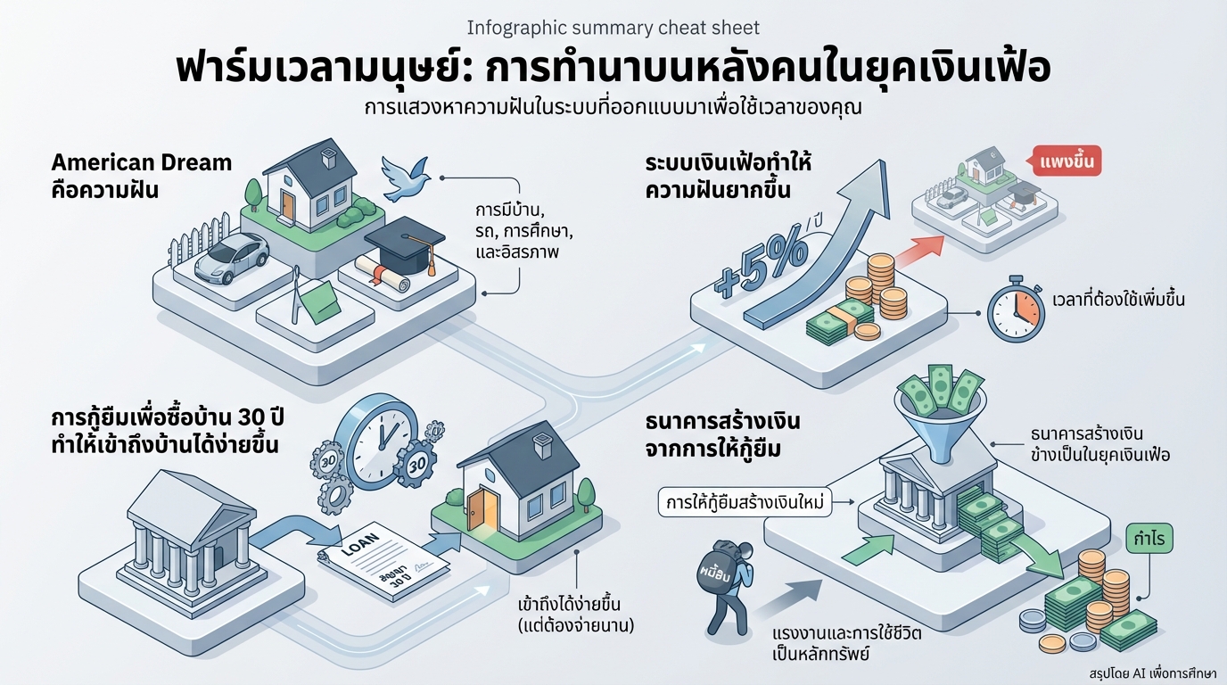 BitcoinTalk185 ฟาร์มเวลามนุษย์: เจาะลึกยุคเงินเฟ้อและการเงิน