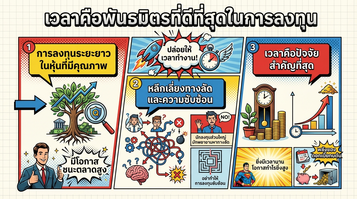 Time is your greatest ally in the world of investing.