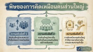 พิษของการคิดเหมือนคนส่วนใหญ่: ทำไมการคิดแบบคนส่วนใหญ่ถึงพาจน #ยีราฟพารวย