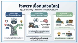โง่เพราะเชื่อคนส่วนใหญ่: ทำไมการเงินถึงพลาดเพราะความคิดเห็นส่วนมาก