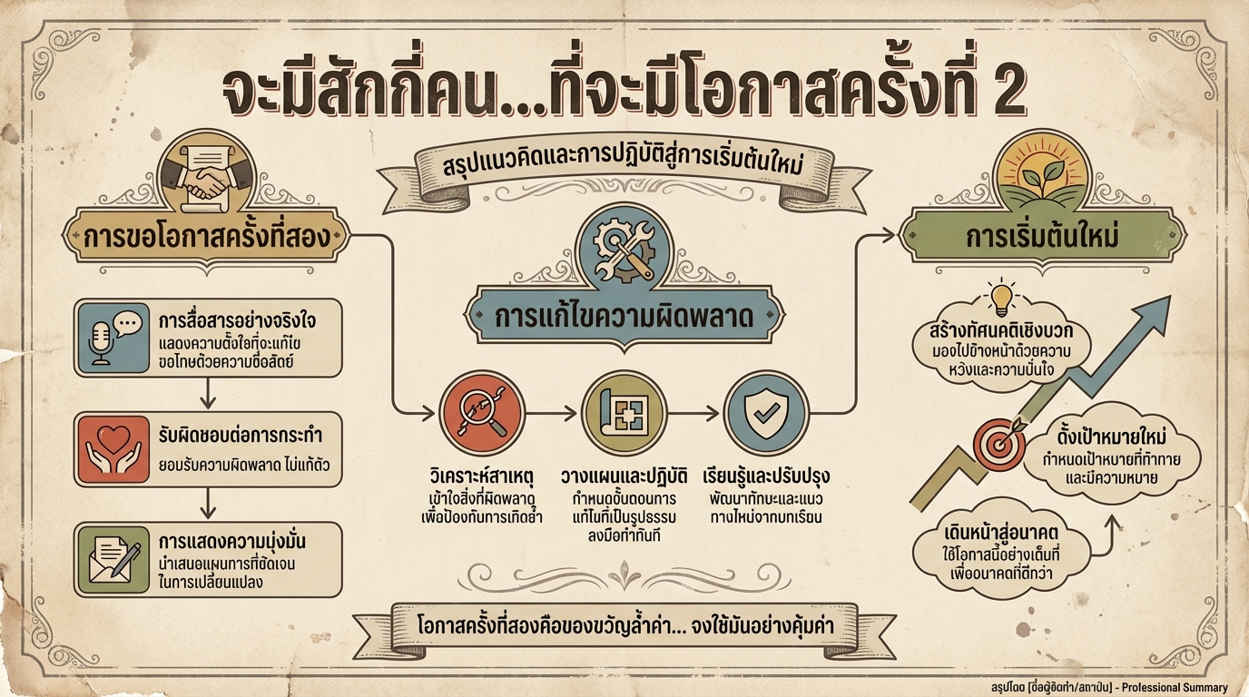 จะมีสักกี่คน…ที่จะมีโอกาสครั้งที่ 2 | Your Health You Change