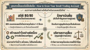 How to Grow your small trading account | เสกสรรปั้นพอร์ตให้เติบโต