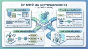 Day One: SQL และ Prompt Engineering สำหรับการเงิน