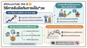 #BitcoinTalk 194: วิธีรับมือการเป็น*วย พร้อมเจาะลึก Bitcoin