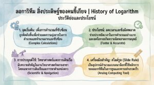 ลอการิทึม สิ่งประดิษฐ์ของคนขี้เกียจ | History of Logarithm