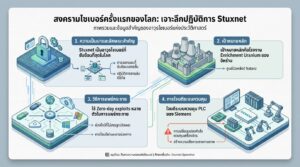 สงครามไซเบอร์ครั้งแรกของโลก: เจาะลึกปฏิบัติการ Stuxnet