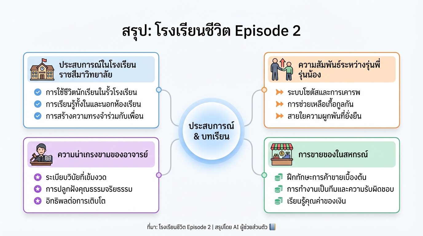 โรงเรียนชีวิต Episode 2: ราชสีมาวิทยาลัยในความทรงจำ
