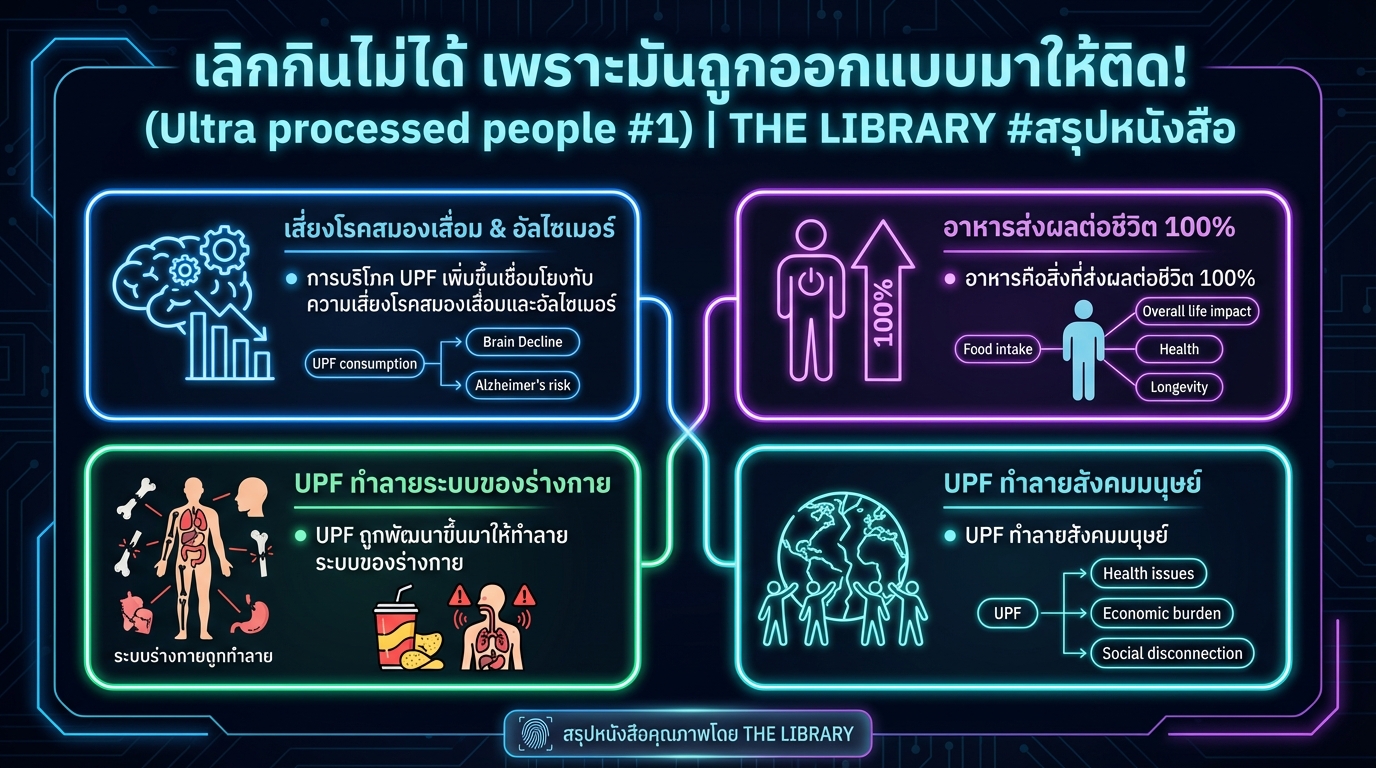 เลิกกินไม่ได้ เพราะมันถูกออกแบบมาให้ติด! (Ultra processed people #1)