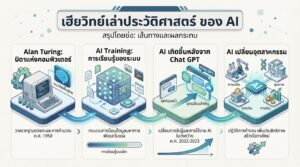 เฮียวิทย์เล่าประวัติศาสตร์ AI: จากจุดเริ่มต้นถึงอนาคต