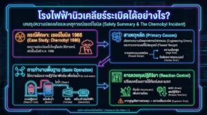 โรงไฟฟ้านิวเคลียร์ระเบิดได้อย่างไร? เจาะลึกเหตุการณ์เชอร์โนบิล
