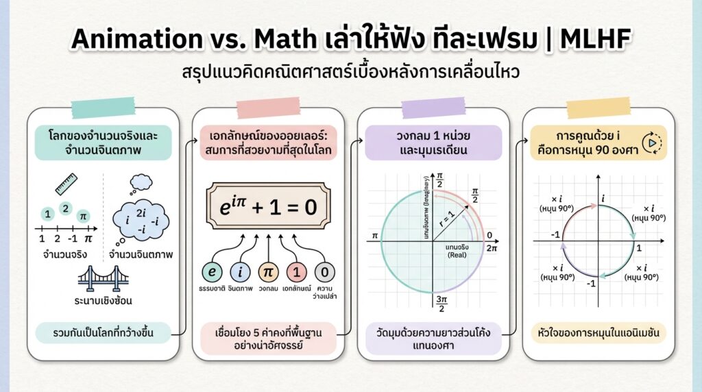 Does Animation Require Math Animation vs. Math เล่าให้ฟัง ทีละเฟรม | MLHF เจาะลึกสมการสุดสวย - My ...