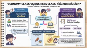 Economy Class vs Business Class: ทำไมคนรวยถึงเลือก?