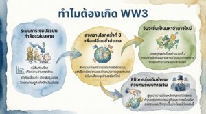 ทำไมต้องเกิด WW3: การล่มสลายของระบบการเงินโลก #ยีราฟพารวย