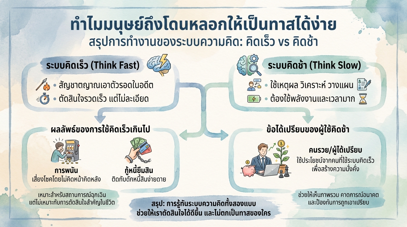 ทำไมมนุษย์ถึงโดนหลอกให้เป็นทาสได้ง่าย #ยีราฟพารวย