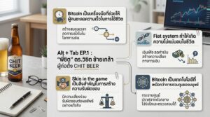 Alt + Tab EP.1 : "พี่ชิต" ดร.วิชิต ซ้ายเกล้า ผู้ก่อตั้ง CHIT BEER กับ Bitcoin