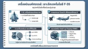 เครื่องบินมหัศจรรย์: เจาะลึกเทคโนโลยี F 35 สุดยอดเครื่องบินรบ