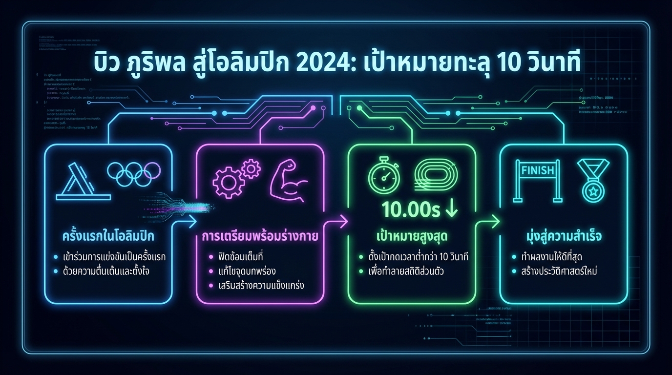 บิว ภูริพล ตั้งเป้าทุบสถิติโลก! ลุ้นโอลิมปิก 2024 #ข่าวกีฬา