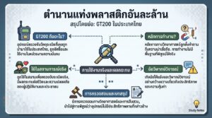 ตำนานแท่งพลาสติกอันละล้าน: เจาะลึก GT200 อุปกรณ์ปริศนา