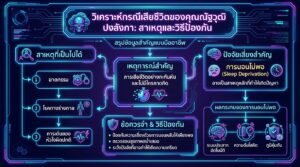 วิเคราะห์กรณีเสียชีวิต คุณณัฐวุฒิ ปงลังกา: สาเหตุและวิธีป้องกัน