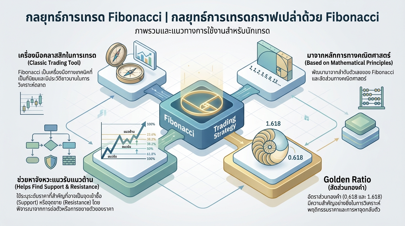 Fibonacci Trading Strategy: เจาะลึกกลยุทธ์การเทรดด้วย Fibonacci