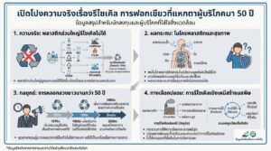 เปิดโปงความจริงเรื่องรีไซเคิล การฟอกเขียวที่แหกตาผู้บริโภคมา 50 ปี