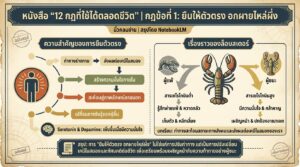 หนังสือ "12 กฎที่ใช้ได้ตลอดชีวิต" กฎข้อ 1: ยืนตัวตรง อกผายไหล่ผึ่ง | นิ้วกลมอ่าน