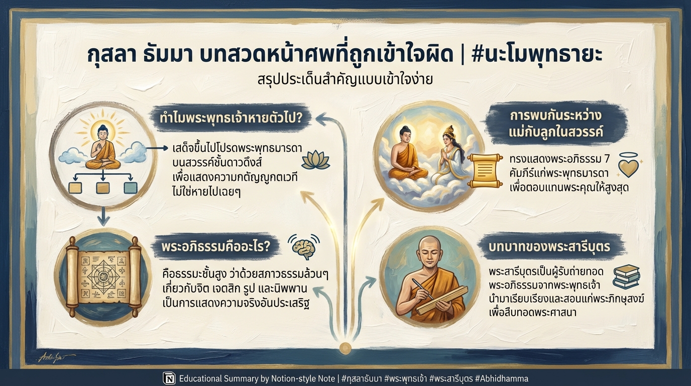 กุสลา ธัมมา: ไขรหัสลับชีวิต บทสวดหน้าศพที่ถูกเข้าใจผิด