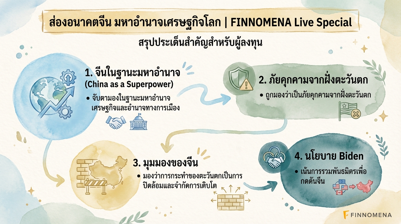 ส่องอนาคตจีน: มหาอำนาจเศรษฐกิจโลก | FINNOMENA Live Special