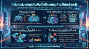ทำไมเก็บเงินทั้งชีวิตไม่เหลือ? ไขความลับเกมการเงิน #ยีราฟพารวย