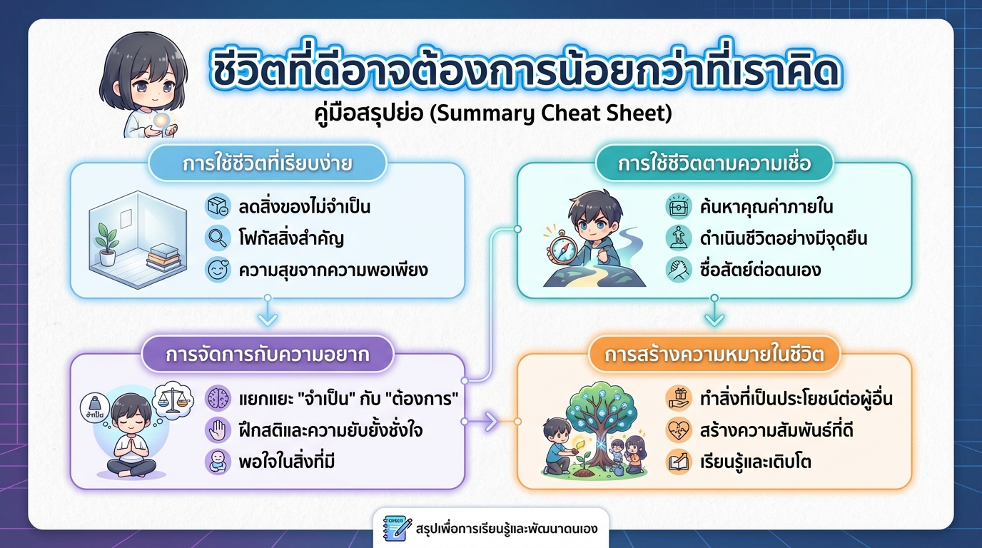 ชีวิตที่ดีอาจต้องการน้อยกว่าที่เราคิด | Have a nice day! EP52