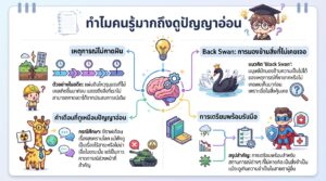 ทำไมคนรู้มากถึงดูปัญญาอ่อน: บทเรียนจากแผ่นดินไหวและสงครามโลก