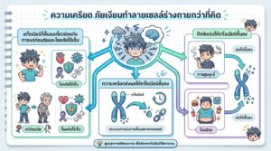 ความเครียด ภัยเงียบทำลายเซลล์ร่างกายกว่าที่คิด | การงง การเงิน