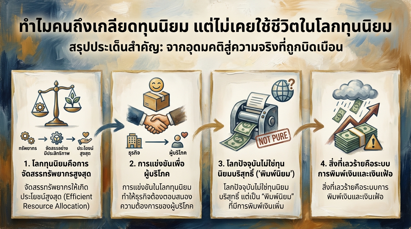 ทำไมคนถึงเกลียดทุนนิยม? ความจริงที่คุณอาจไม่เคยรู้ #ยีราฟพารวย