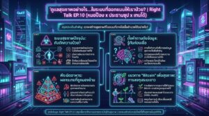 ดูแลสุขภาพในระบบป่วย? หมอป๊อบ x ซุป x เทนโด้ Right Talk EP.10
