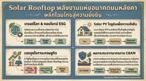 Solar Rooftop พลังงานแห่งอนาคตบนหลังคา พลิกโฉมไทยสู่ความยั่งยืน