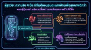 ผู้สูงวัย เตรียมเปลี่ยนท่านอน? นอนตะแคงซ้ายดีอย่างไร?