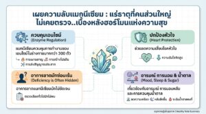 เผยความลับแมกนีเซียม: แร่ธาตุสำคัญที่คุณอาจมองข้าม