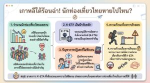 เกาหลีใต้ร้อนฉ่า! นักท่องเที่ยวไทยหายไปไหน? | THE STANDARD WEALTH