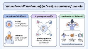 แค่นอนก็ผอมได้? หมอญี่ปุ่นเผยเทคนิคกระตุ้นเผาผลาญขณะหลับ